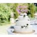 Personalized Natural Wood Cake Topper - Custom Name Decoration in Birch Multiplex | Perfect for Any Celebration - Buy Online on GoSupps.com