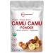 Micro Ingredients Organic Camu Camu Powder  12 oz | High Natural Vitamin C Level | Fresh Freeze-Dried Berries Source | Supports Energy and Immune Health | No GMOs  Vegan Friendly 12 Ounce (Pack of 1)