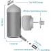 Gray Dog Drinking Bottle 500ml | Leak-proof Pet Water Dispenser for Dogs Cats & Rabbits - Buy Online on GoSupps.com