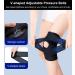 Knee Brace for Men & Women - Pain Relief & Stabilization for Meniscus Tear - X-Large Black Compression Sleeve - Buy Online on GoSupps.com