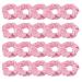 20 Pcs Pink Scrunchies  Didder Velvet Scrunchies  Scrunchies for Hair Velvet Hair Scrunchies  Soft Elastics Bobbles Ropes Scrunchie Solid color Cute Scrunchies for Women Girls Hair Accessories