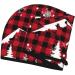 Buffalo Plaid Christmas Tree Microfiber Hair Towel | Soft Super Absorbent Wrap for Long Curly & Thick Hair - Buy Online on GoSupps.com