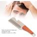 Stainless Steel Hair & Beard Comb - Multipurpose Sandalwood Pocket Moustache Comb for Grooming - Buy Online on GoSupps.com