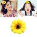 inSowni 25 Pack Hawaiian Wedding Sunflower Daisy Alligator Hair Clips for Women and Girls - Buy Online on GoSupps.com