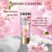 Cherry Blossoms Face Wash Exfoliating Hydrating Foaming Cream Face Cleanser Facial Cleanser for Double Cleansing Makeup Remover Deep Cleaning Balance Oil Water Non-Irritating & Hypoallergenic - Buy Online on GoSupps.com