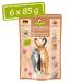 Granapet Delicatessen Truthahn & Fasan wet food for cats cat food for gourmets food without grain & without sugar additives 6 x 85 g turkey & fasan 85 g (6 Pack)
