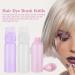 3pcs Hair Dye Root Comb Applicator Bottles - Reusable Plastic Squeeze Bottles (White/Purple/Pink) for Home, Barber Shop, Salon - Buy Online on GoSupps.com