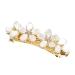 VOCOSTE Women's Flower Hair Clips Flower Hairpin Hair Accessory Champagne