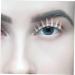 Beavorty 2 Pairs White False Eyelashes Natural Eyelashes Fake Eyelash White Eyelashes Wispy Fluffy Eyelashes Fake Lashes Natural Women False Eyelashes Miss Hand Made Chemical Fiber Decorate - Buy Online on GoSupps.com