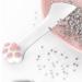 Sluffs Multifunction Silicone Cat Paw Can Opener - Washable & Lightweight - Easy Removal for Pet Cans (White) - Buy Online on GoSupps.com