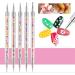 Panysilioer Nail Art Pen Pedicure Crystals Silicone Manicure Nail Point Drill Pen Drawing Polish Rhinestones Picker Pen - Buy Online on GoSupps.com