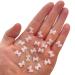 100pcs/bag Crystal Bows Nail Charm Bowknot 3d Nail Art DIY Bows Nails Jewelry Bowknot Nail Art Decals Bowknot Nail Multi-Color