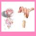 Multi-Color Nail Glitter Spring Flower Sequins Square Rectangle Smooth Laser Sequins Chunky Nails Glitter Flakes & Powder for Nail Art Decoration/Face/Body/DIY Crafting - Buy Online on GoSupps.com