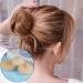 6 Pcs Hair Donut Hair Doughnut Bun Doughnut Blonde Donut Bun Rings Bun Maker Set with 20 Pcs U-Shaped Hair Pins for Girls Kids and Women Bronze - Buy Online on GoSupps.com