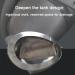 Wall-Mounted Commercial Flushing urinals Men's Public Toilet Stainless Steel urinals Household Bathroom Urinal Funnel Toilet Used in Bars Hotels Schools Small Drainag - Buy Online on GoSupps.com