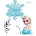 Elsa Frozen Birthday Cake Topper - Happy and Magical Decor for Frozen Themed Parties - Buy Online on GoSupps.com