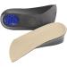 FRCOLOR PU Shoe Insoles - Heel Lift Inserts for Height Increase (3.5cm) | Invisible Shoe Pads for Men & Women | Boost Comfort & Support - Buy Online on GoSupps.com