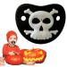 Xiaocao Halloween-Baby-Schnuller cute pacifier in Halloween design to calm your newborn-silicone-pacifier bite for breastfed babies Halloween-Party female