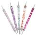 Doryum 5Pcs Nail Dotting Pen Dotting Painting Pen Polish Carving Tool Nail Art Dotting Tool Nail Polish Paint Manicure Dot Nail Art Set for Gel Polish Decoration