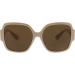 PeeperSpecs Women's Carmen Bifocal Oversized Reading Sunglasses Taupe 2.5x - Buy Online on GoSupps.com