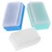 HEALLILY 3pcs Sensory Brush Sensory Processing Disorder ToddlerAutism Sponge Brush Infant Hair Scalp Brush Surgical Hands Scrub Brush