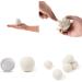 Organic XL Wool Dryer Balls - 4 Pack Natural Fabric Softener for Wrinkle-Free Clothing - Baby Safe & Energy Saving - Buy Online on GoSupps.com