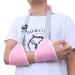 FRCOLOR Breathable Arm Sling for Shoulder Immobilization - Adjustable Support for Kids & Adults - Pink Shoulder Sling - Buy Online on GoSupps.com