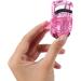 Mini Eyelash Curler Portable Eyelash Curler Clip with Rubber Eyelash Natural Curling Clip Cosmetic Tools (Pink) - Buy Online on GoSupps.com