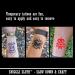 Nerdy Math Science Geek Temporary Tattoo Set - Water Resistant Fake Body Art Collection | Colorful One Sheet - Buy Online on GoSupps.com