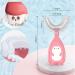 360 U-Shaped Toddler Toothbrush 2-8 Years w/ Wide Side Foam - 2 Penguin Brushes + 2 Heads - Buy Online on GoSupps.com