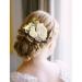 Cinaci 4 Pack Pink Flower Metal Hair Combs Slides with Big Rose Floral - Wedding Bridal Hair Accessories for Women - Buy Online on GoSupps.com