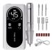 Marran 45000RPM Portable Electric Nail Drill Low Noise Rechargeable Nail Sander for Manicure Salon Tool White