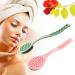 QiCheng&LYS Pink Body Brush Shower | Long Handle Handheld Body Massage Scrubber | 14inch (Pink) - Buy Online on GoSupps.com