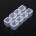 Buy Clear Plastic Tablet Box - 28 Slots Adjustable Medicine & Jewelry Organizer for International Shipping - Buy Online on GoSupps.com