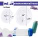 Inhaler Spacer for Dogs & Cats - 2 Silicone Masks | Canine & Feline Aerosol Chamber for Bronchitis & Asthma Relief - Buy Online on GoSupps.com