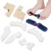 Bunion Corrector Set | Silicone Gel Pads for Hallux Valgus & Hammer Toe Relief | International Shipping - Buy Online on GoSupps.com