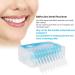 Anself 200pcs Dental Floss Interdental Brush - Soft Silicone Double-Sided Toothpick for Effective Oral Care - Buy Online on GoSupps.com