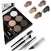 Beavorty Eyebrow Shaping Powder 1 Set Eyebrow Powder Set Woman Eyebrow Makeup Tool Eyebrow Pencil European and American - Buy Online on GoSupps.com