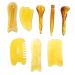 FRCOLOR 8S Massage Schaber scratch massage ABTREFTALL MASSAGE Tools Face Plate Tools Face Schaber Oil Acupuncture Tools Meridian Meridian