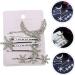 Gogogmee Clip Hair Accessories for Hair Decorations Bling Hair Pearl Hair Accessories Barrettes for Women Jeweled Barrettes Flower Decor Rhinestone Bobby Pins Fashion Hair Pin - Buy Online on GoSupps.com