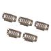 5pcs Weft Clips Wig Clips for Hair Extensions - Brown | Durable & Easy to Use - Buy Online on GoSupps.com
