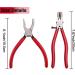 3PCS Heavy Duty Glass Running Pliers & Breaker Grozer Pliers Cutter Set for Stained Glass Work - Buy Online on GoSupps.com