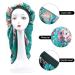 Extra Long Satin Bonnet Sleeping Cap for Long Hair, Curly Hair, Dreadlocks - Green | 1 Pack - Buy Online on GoSupps.com