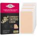 Tattoo Cover Up  Ultra-Thin Flaw Concealer Sticker Patch Skin Concealing Tape  Perfect Tattoo Concealer Tape for Tattoo Scar and Birthmarks  Deep Color/6Pcs 6 Count (Pack of 1)