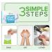BAMBOEARTH Antibacterial Paper Soap Sheets - 3 Packs Portable Disinfecting Travel Soap Strips - Dissolvable & Disposable Mini Dry Soap Sheets for Hand Washing - Variety Pack - Buy Online on GoSupps.com