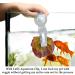 Luffy Aquarium Clip 4x2 Inches - Betta Bed & Vegetable Holder - Feeding Accessories - 1 Pc Pack - Buy Online on GoSupps.com