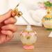 Dajidafu 3 Set of Decorative Glass Perfume Bottle Easy To Clean Wide Application Gifts Sturdy And Durable Decorative Perfume Bottle green green 3Set - Buy Online on GoSupps.com