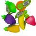Snowflakeheaven Sherbet Fruits sweets 70 per pack. Each fruit contains different flavored sherbet Banana Strawberry Grape Lime Pineapple and Orange. Great fun for children. - Buy Online on GoSupps.com