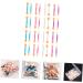 VINTORKY 120pcs Double Ended Eye Shadow Stick Eyeshadow Wand Crease Brush Eyeshadow Concealer Makeup Plastic - Buy Online on GoSupps.com