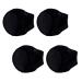 Operitacx 2 Pairs High Heel Pads Toe Cover Liners Womens Shoe Inserts High Heel Inserts for Women Metatarsal Pads Non- Dress Shoes for Women Heels Half Sole High Heel Invisible Miss Jacket Black